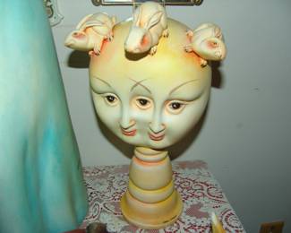 Porcelain art figure