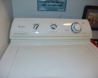 Maytag washer, large basin 