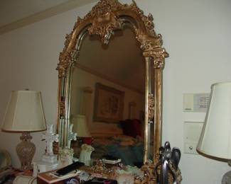 Mirror on dresser