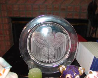 Lalique plate