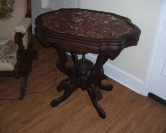 Antique Marble Top Table