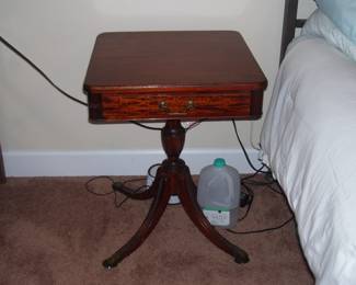 Antique Side Table with Drawer - nice