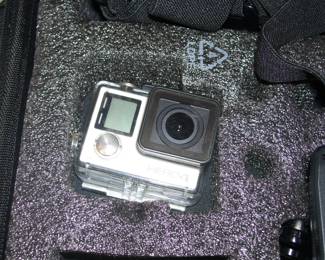 Go Pro Hero 4 Camera in Case