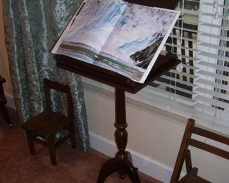 Nice Wood Floor Standing Book/Music Stand
