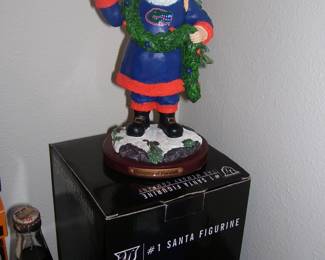 Florida Gators Santa Figurine