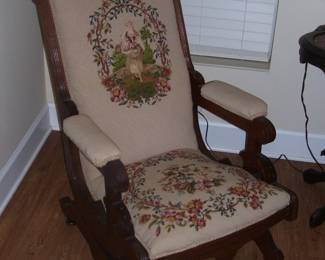Antique Rocking Chair with provenance from Civil War