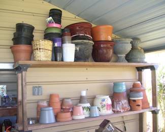 Lots of Flower Pots