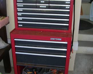 Craftsman 2 Section Tool Cabinet