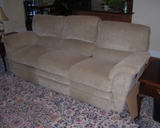 Nice Tan Fabric Sofa