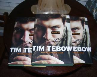 Tim Tebow Autographed Book