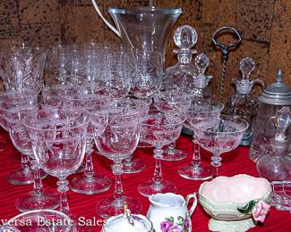 Vintage Crystal / Stemware