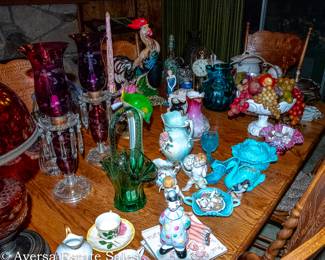 Vintage Glassware and Decor