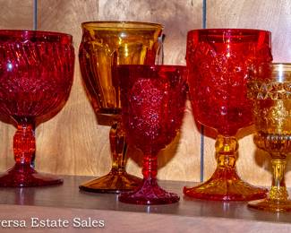 Vintage Color Stemware