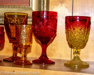 Vintage Color Stemware