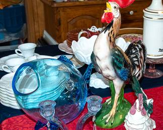 Tables of Ceramics and Glassware