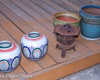 Flower Pots and Plants