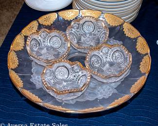 Vintage Pressed Glass