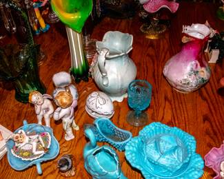 Tables of Ceramics and Glassware
