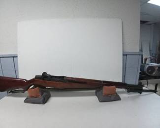 WWII United States M1 Garand Rifle With Bayonet Blade Included (No Visible Serial# May Be A Replica)