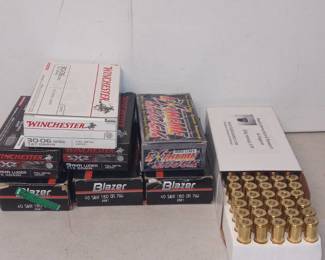 Lot 3 Of Assorted Ammunition (Full & Partial)Boxes