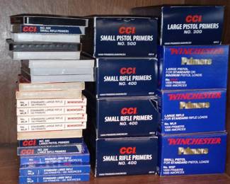 Mega Lot Of Assorted Firearm Primers