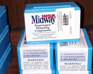 Lot Of 5 Boxes Midway USA 22 Caliber Bullet Heads