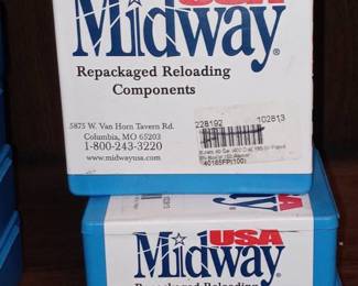 Lot Of 3 Boxes Midway USA 40 Caliber Bullet Heads