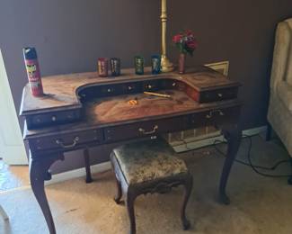 Very old writing desk and stool $200.00
Located at estate house on Canary ( off Lake Washington)