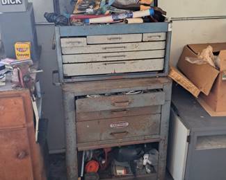 Very old tool chest ( all cleaned out) $175