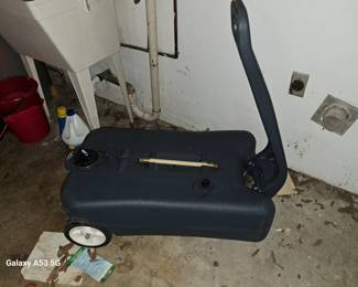 Movable  water( shitters full) tank 
For an R/V $100
