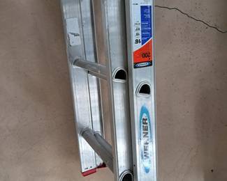 Like new Warner 16 ft extension ladder $75 firm
