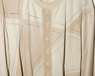 Bernini Beverly Hills suede sweater