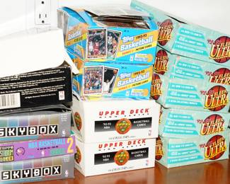 Skybox, Upper Deck & Fleer basketball cards