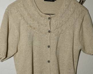 J. Peterson & Co. pearlized sweater