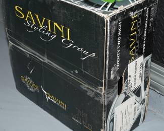 Savini spare rim that goes with the purchase of the Maserati