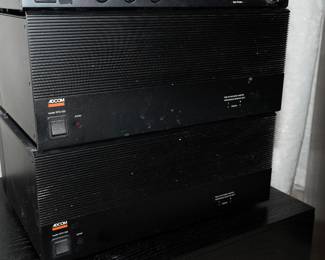 Adcom GFA-555 audiophile power amps x 2