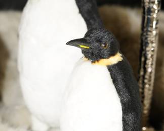 Z Gallerie faux fur penguins