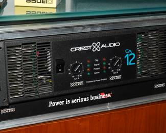 Crest Audio CA12 power signal processor