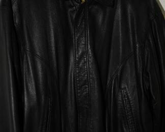 Giotti leather coat