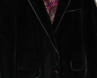 Robert Graham velvet blazer