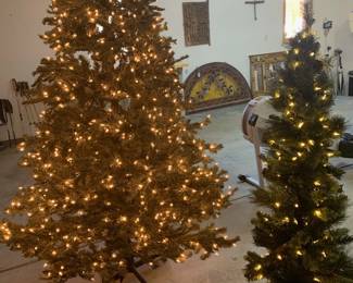 Frontgate 7' Christmas tree with lights (small tree sold)