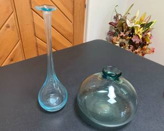 Dominic Labino 1968 art glass pieces