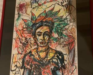 Darren Vigil Gray (Jicarilla Apache/Kiowa Apache 1959-) 'Frida Kahlo' 