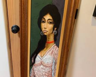 Bert Pumphrey (1916-2000) oil on board