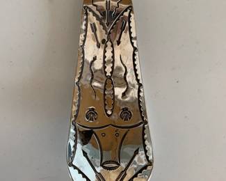 Sterling and turquoise shoehorn