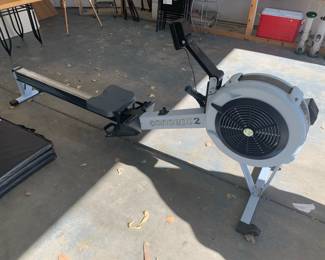 Concept 2 rowing machine
