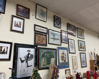 Many fine art pieces