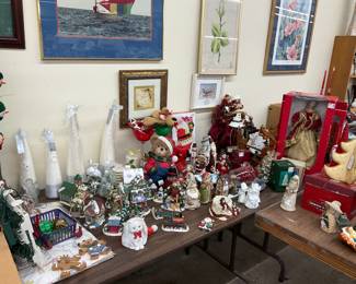 Lots of Christmas items