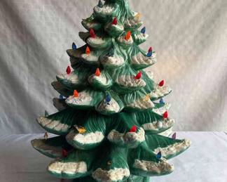 Vintage Christmas Tree Lamp