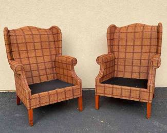 Pair of Rattan Chairs